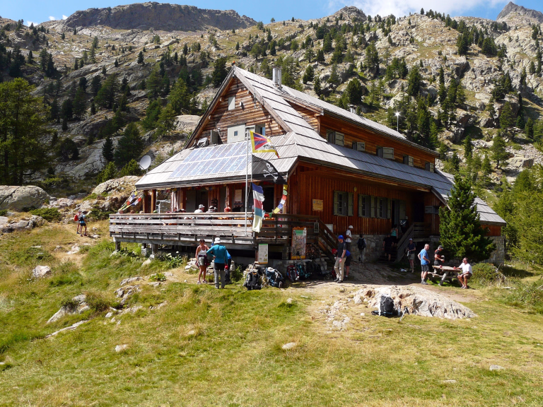 Refuge sur le GR52 Mercantour