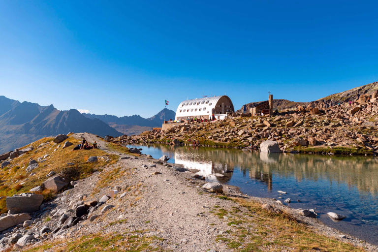 Les sublimes paysages lors de l'ascension du Grand Paradis