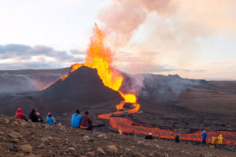 Volcan en Islande