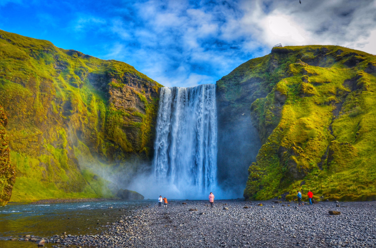 Cascade de Skogafoss