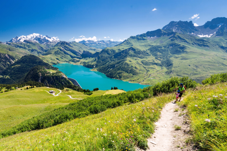 Randonnée dans le Beaufortain en Savoie