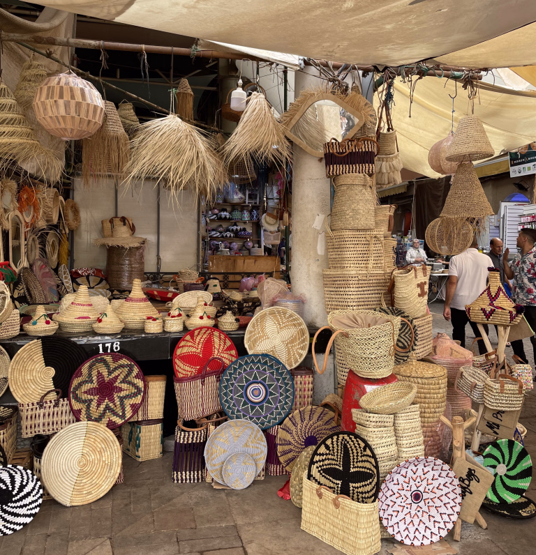 Photo du souk à Agadir au Maroc