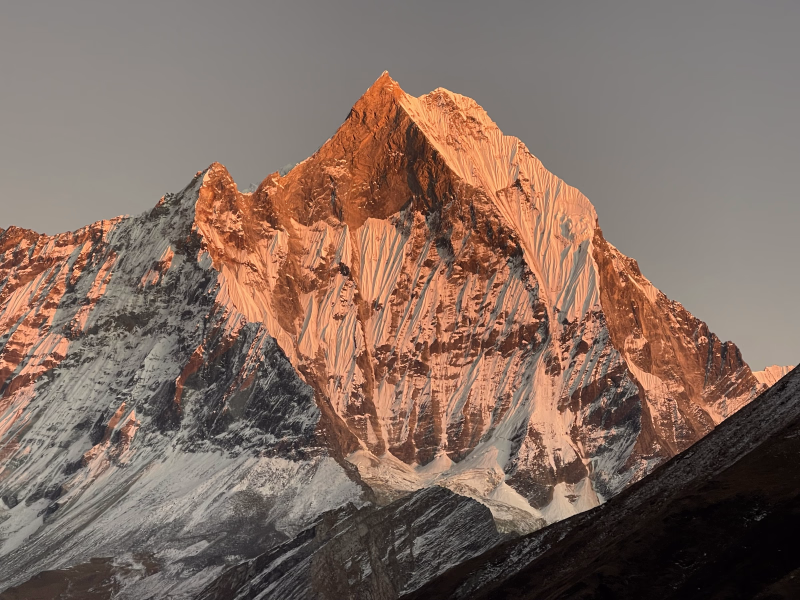 Trekking dans les montagnes du Népal