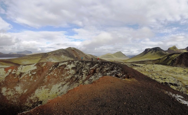 Trek sur les volcans d'Islande