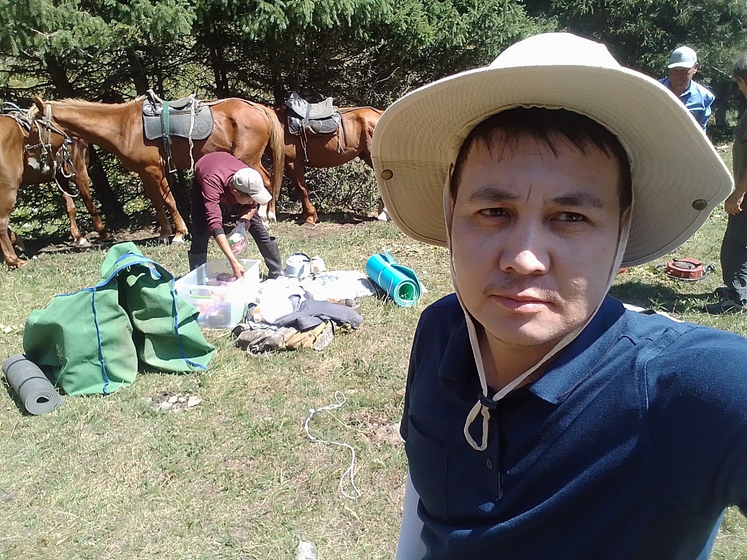 L'équipe de Ilichbek